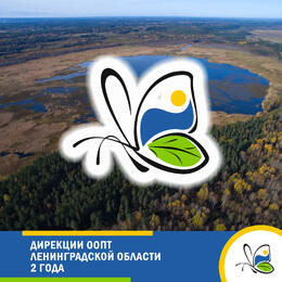 Дирекции ООПТ Ленинградской области исполнилось 2 года