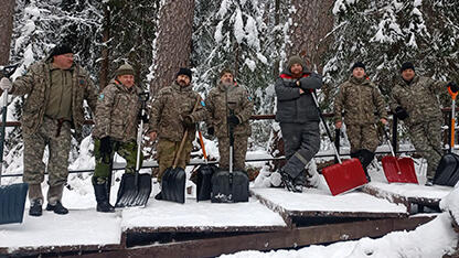 Как прошли новогодние каникулы на ООПТ ?