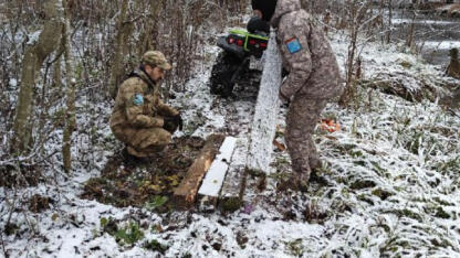 Ремонт инфраструктуры на ООПТ продолжается круглый год