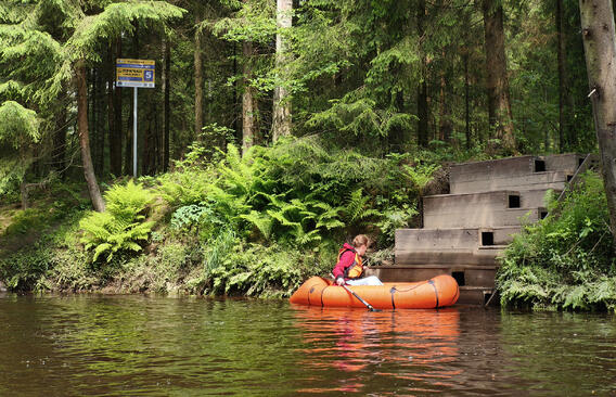 Водный маршрут «Линия Охта»